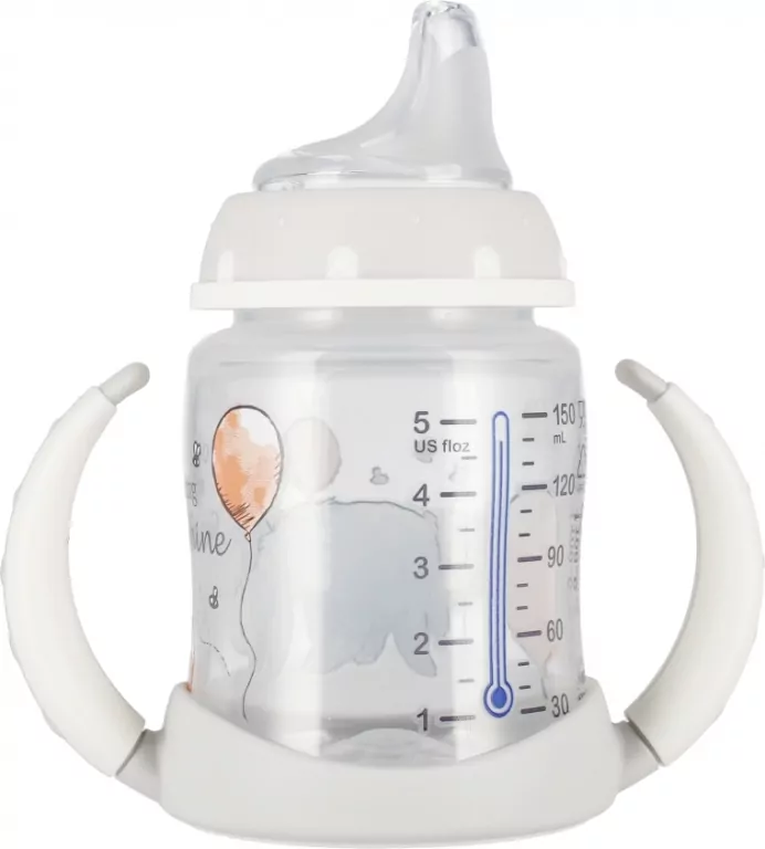 NUK. First Choice. Butelka. 150 ml. 6-18 miesięcy. Osiołek - tantis.pl