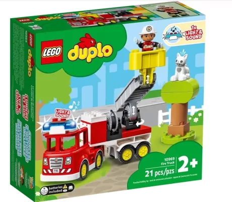Lego DUPLO. Wóz strażacki 10969