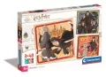 Clementoni. Puzzle 3x48. Super Kolor. Harry Potter - tantis.pl