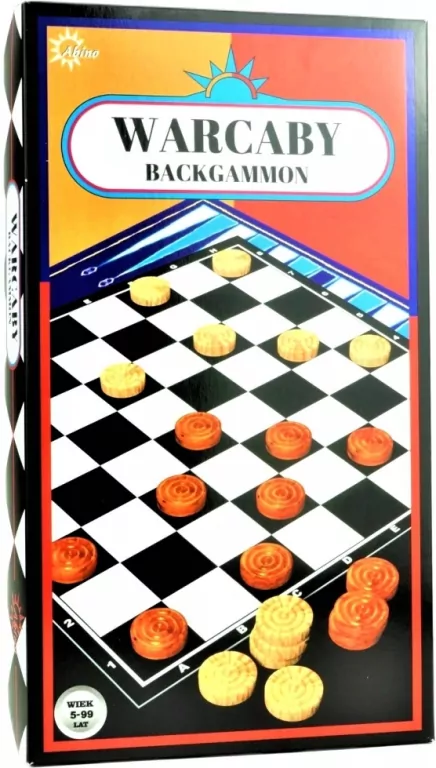 Warcaby - Backgammon ABINO - tantis.pl