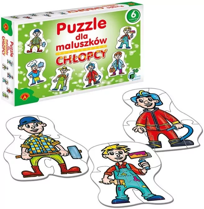 Alexander. Puzzle dla maluszków, chłopcy - tantis.pl