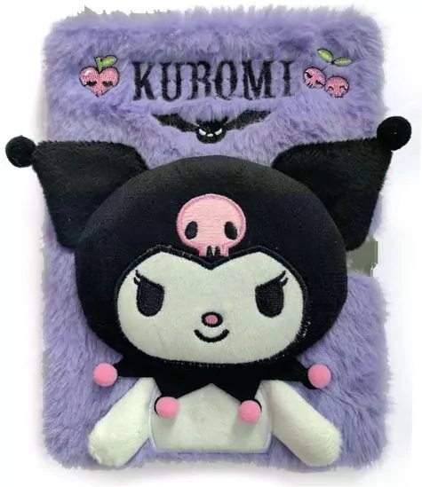 Pamiętnik pluszowy A5 3D Kuromi KU00010 - tantis.pl