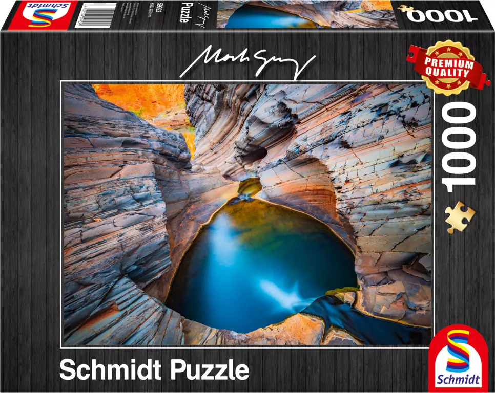 Puzzle PQ1000 Mark Gray Błękit - tantis.pl
