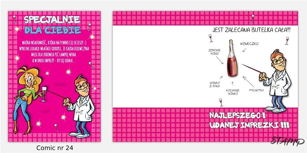 Karnet Comic B6 + koperta wzór nr 24 - tantis.pl