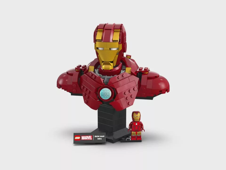 LEGO® Marvel. Popiersie Iron Mana MK4 76327 - tantis.pl