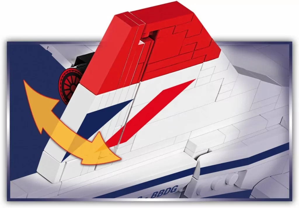 Cobi. Action Town Concorde G-BBDG, 455 klocków - tantis.pl