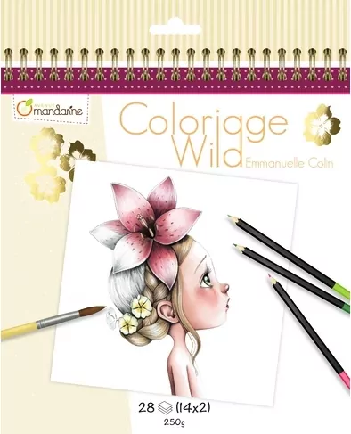 Kolorowanka. Emmanuelle Colin Wild 1 - tantis.pl