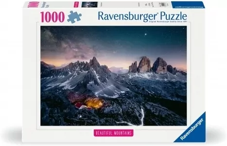 Puzzle 1000. Tre Cime, Dolomity - tantis.pl