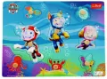 Puzzle medium Paw Patrol under water Zabawka drewniana 61631 Trefl - tantis.pl
