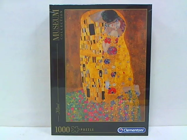 Puzzle 1000. Klimt. The Kiss. Museum Collection - tantis.pl