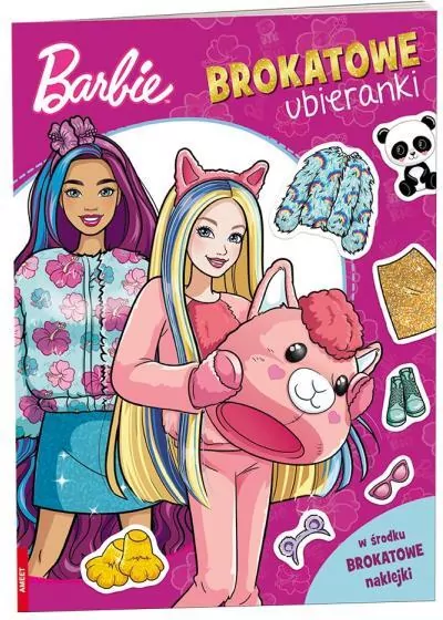 Barbie. Brokatowe ubieranki - tantis.pl