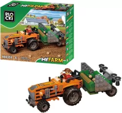 Klocki Blocki MyFarm Traktor z siewnikiem
