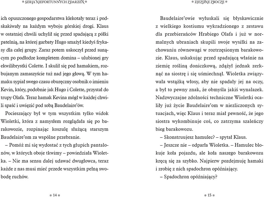 Zjezdne zbocze. Seria niefortunnych zdarzeń. Tom 10 - tantis.pl