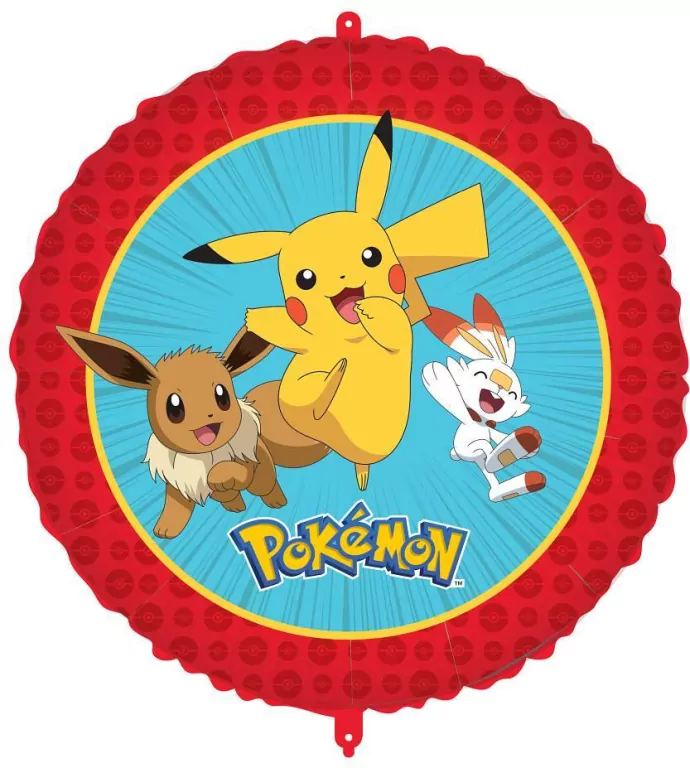 Balon foliowy Pokemon 46cm, - tantis.pl