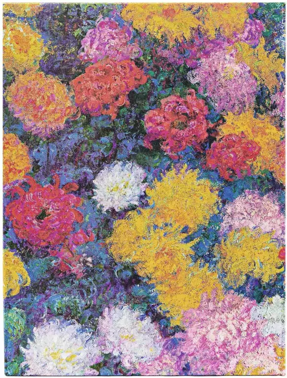 Notatnik linia Monet's Chrysanthemums ultra - tantis.pl