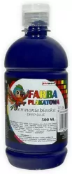 Farba plakatowa 500ml ciemnoniebieska
