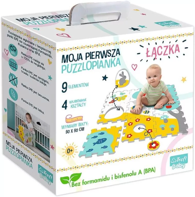Układanka Puzzlopianka. Łączka - tantis.pl
