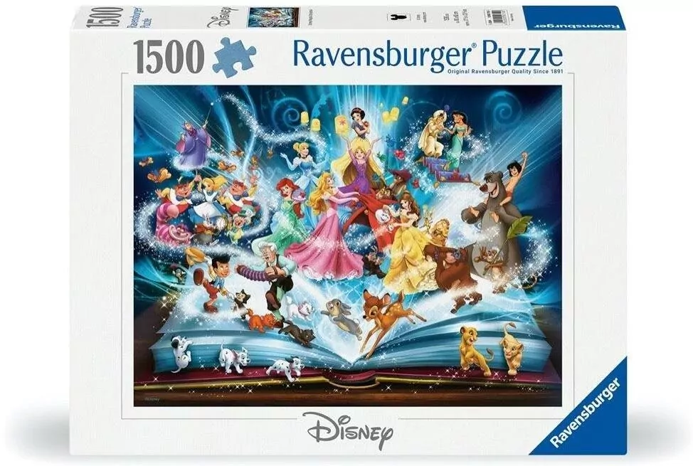 Puzzle 2D: Książki Disneya 1500el - tantis.pl