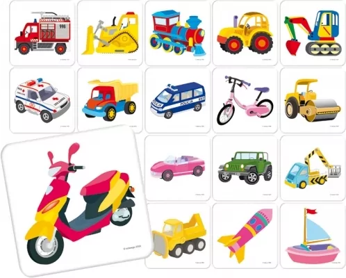 Memory. Pojazdy - tantis.pl