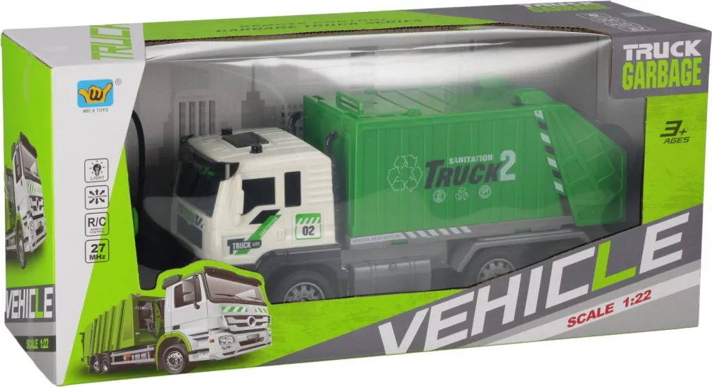 Auto ciężarowe. Śmieciarka - tantis.pl