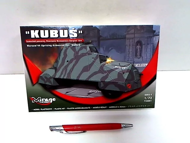 Kubuś Samochód Pancerny Powstanie Warszawskie 1944 - tantis.pl