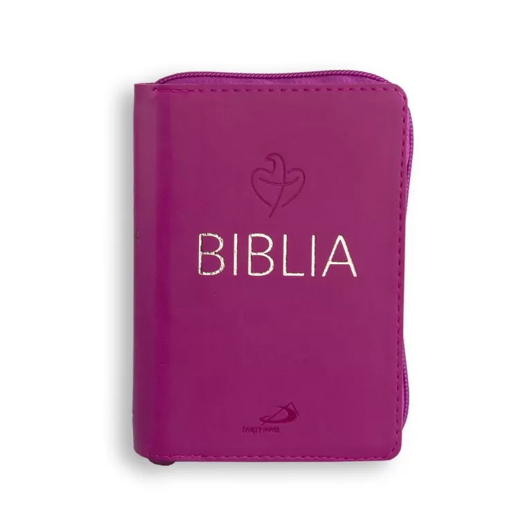 Biblia Tabor flex z zamkiem - malinowa - tantis.pl