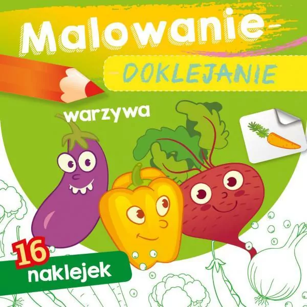 Warzywa. Malowanie-doklejanie - tantis.pl