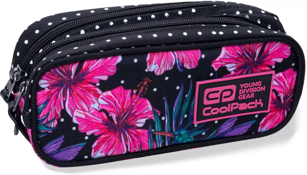 Saszetka podwójna Coolpack Clever Blossoms - tantis.pl