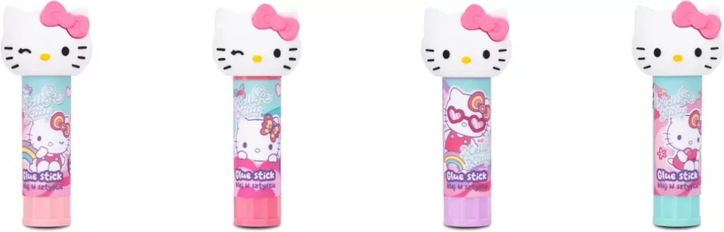 Klej w sztyfcie Hello Kitty Pink 8g 1szt.mix - tantis.pl