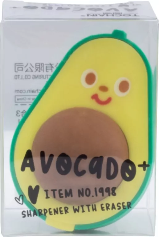 Gumko-temperówka pojedyncza z pojemnikiem Avocado - tantis.pl