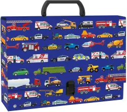 Derform. Teczka z rączką gruba Pojazdy 11