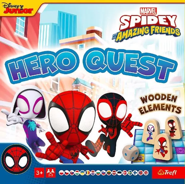 Disney Junior Hero Quest Spidey Trefl - tantis.pl