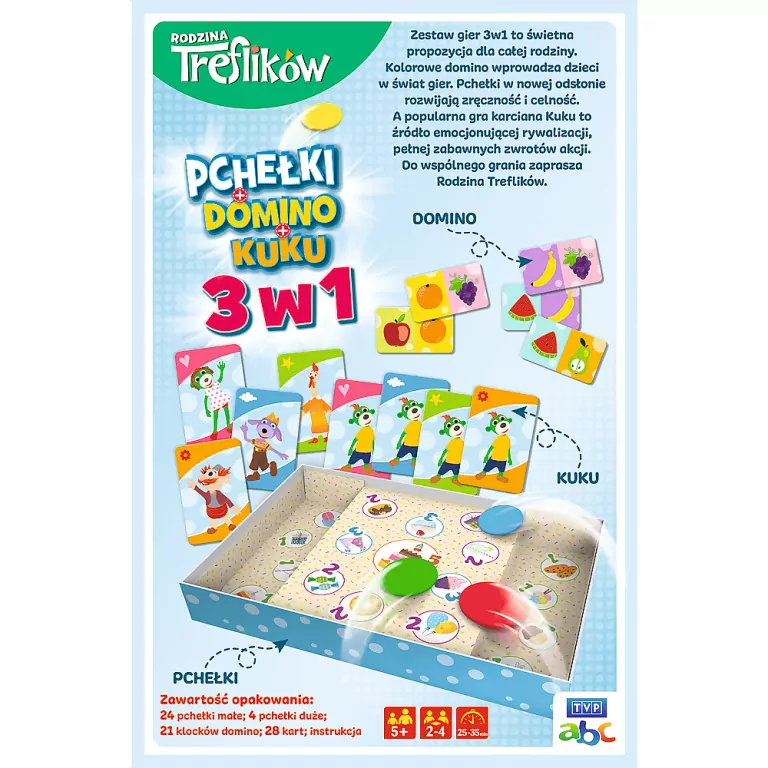 Trefliki 3w1 TREFL - tantis.pl