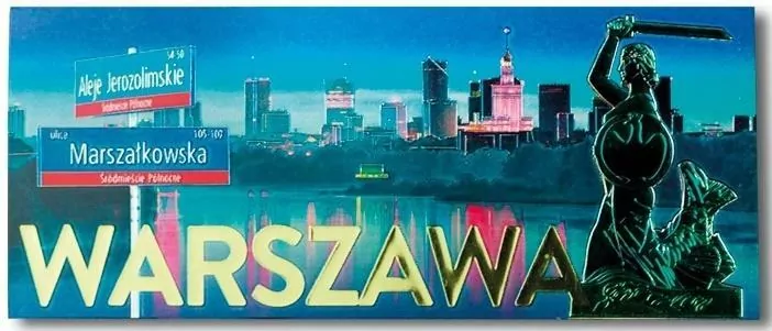 Magnes. I love Poland. Warszawa. ILP-MAG-C-WAR-06 - tantis.pl
