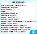 Samolot Myśliwski WWII F4F WILDCAT-NORTHROP GRUMMAN - tantis.pl