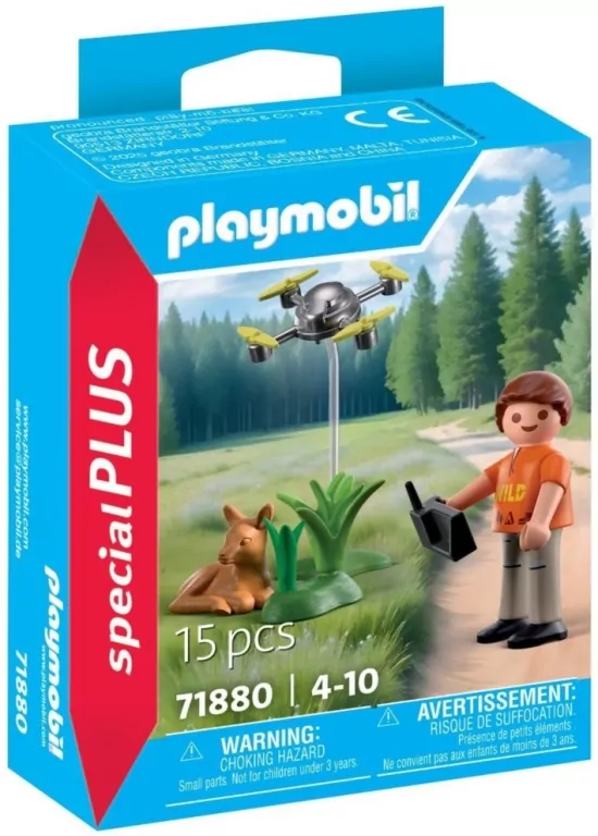 Playmobil Ratowanie sarenki za pomocą dronu 71880 - tantis.pl
