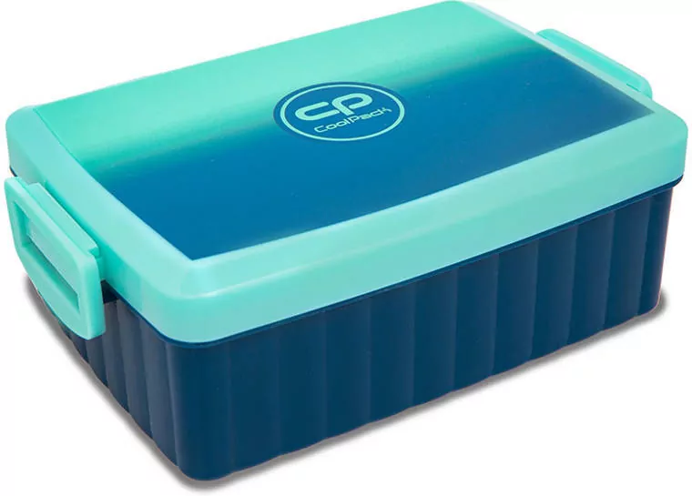 Coolpack. Śniadaniówka silikonowa 800 ml, pastel powder blue lagoon - tantis.pl