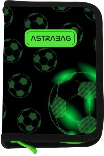 Piórnik pojedynczy 1 klap z wyp Neo Footbal ASTRA - tantis.pl