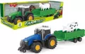 Traktor z przyczepą światło dźwięk napęd MIX - tantis.pl