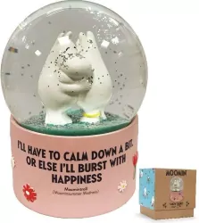 Muminki Śnieżna kula Miłość 65mm