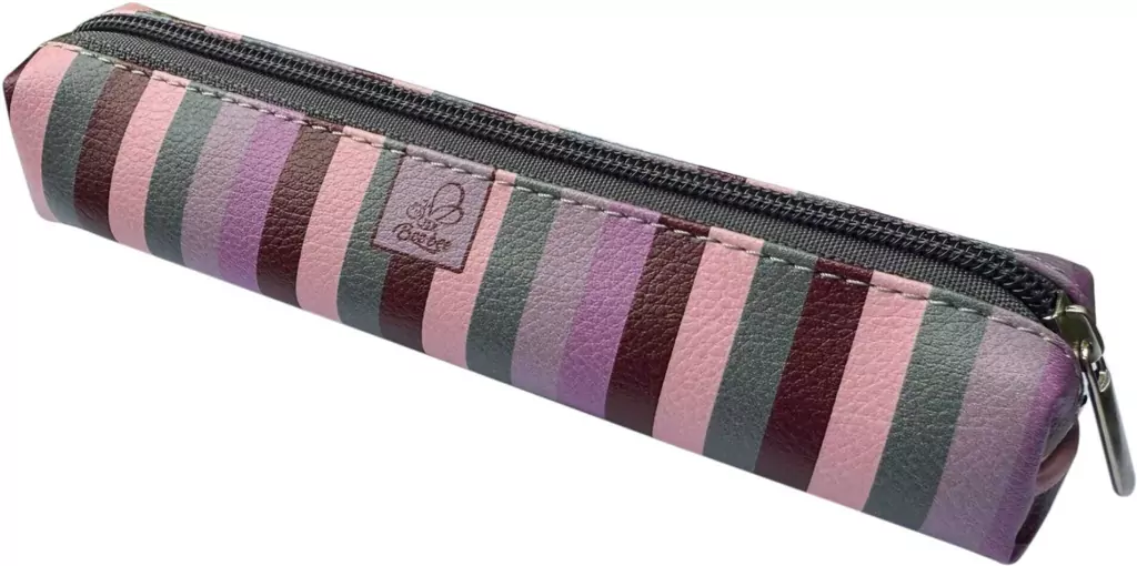 Piórnik mini prostokąt Pasy Fashion Colors - tantis.pl