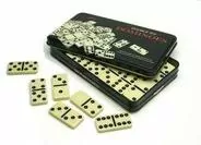 Domino 28 sztuk w metalowej puszce - tantis.pl
