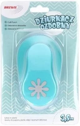 Dziurkacz ozdobny 3,8cm kwiat  MIX - tantis.pl