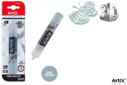 Farba strukturalna 3D szaro-niebieski 30ml