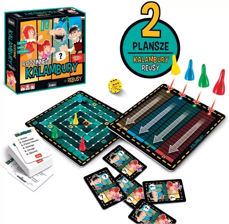 Rodzinne kalambury i rebusy - tantis.pl