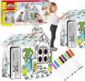 Domek kartonowy do malowania XXL - tantis.pl
