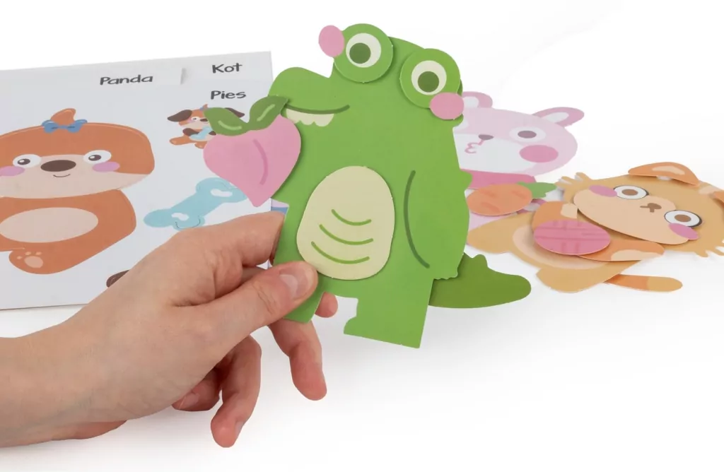 Stwórz Zwierzaki 3D KIDEA - tantis.pl