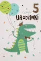 Karnet B6 Urodziny 5 - tantis.pl