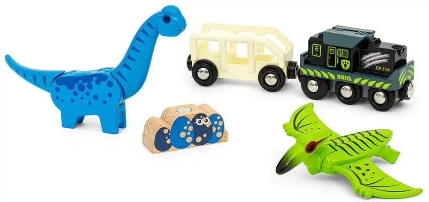 Brio Dino. Pociąg na baterie - tantis.pl