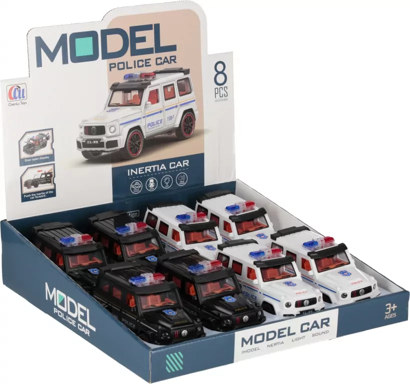 AUTO POLICJA DZ/SW P/B 16CM MIX2 MC DISP 8/96 - tantis.pl